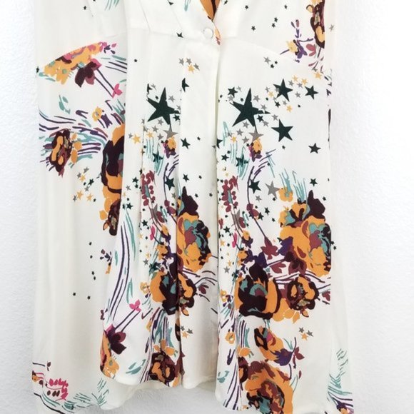 Free People Blossoms Stars Tunic Top - Picture 7 of 8